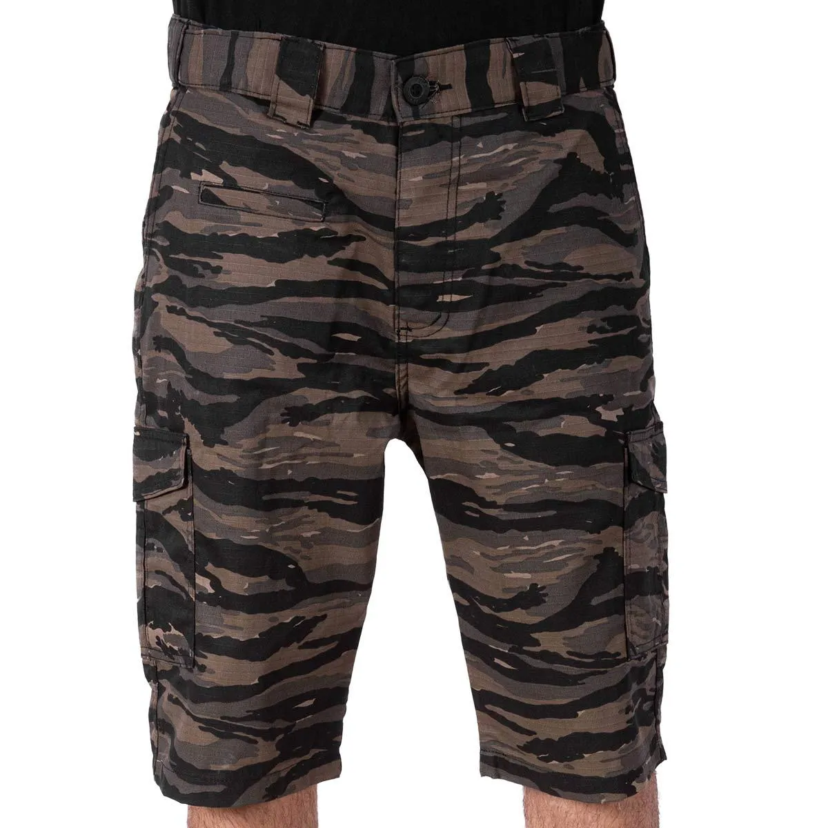 Bermuda Cargo Tática Defender Tiger Jungle 44 - Safo