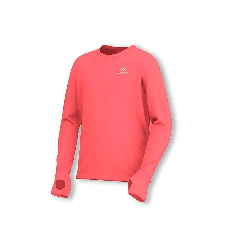 Camiseta Infantil Zig Zag Manga Longa - Mar Negro