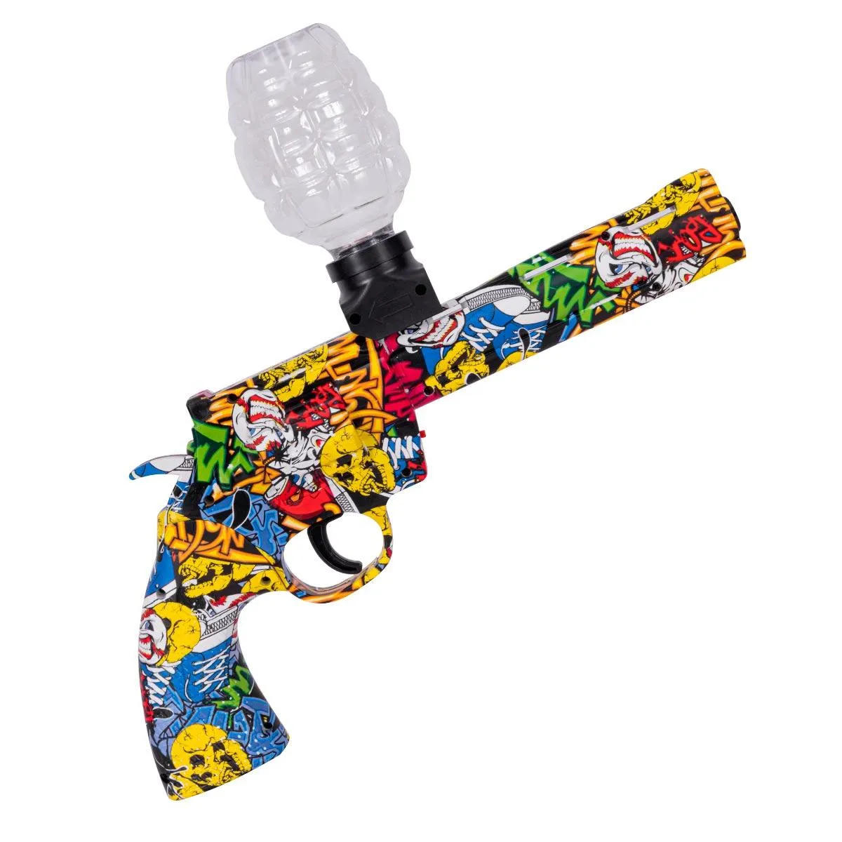 Revólver Elétrico de Bolinhas de GEL - Leão Modelismo