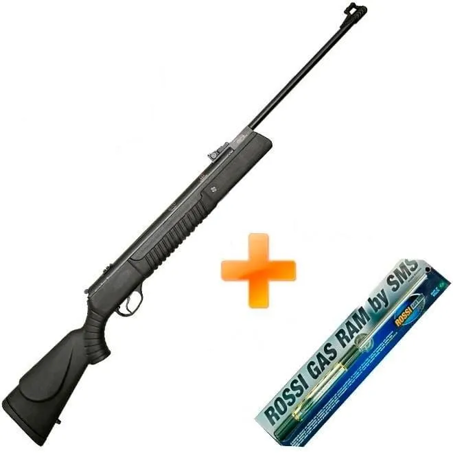 Carabina Hatsan HT80 4.5 mm + Gás Ram 60kg instalado + Capa