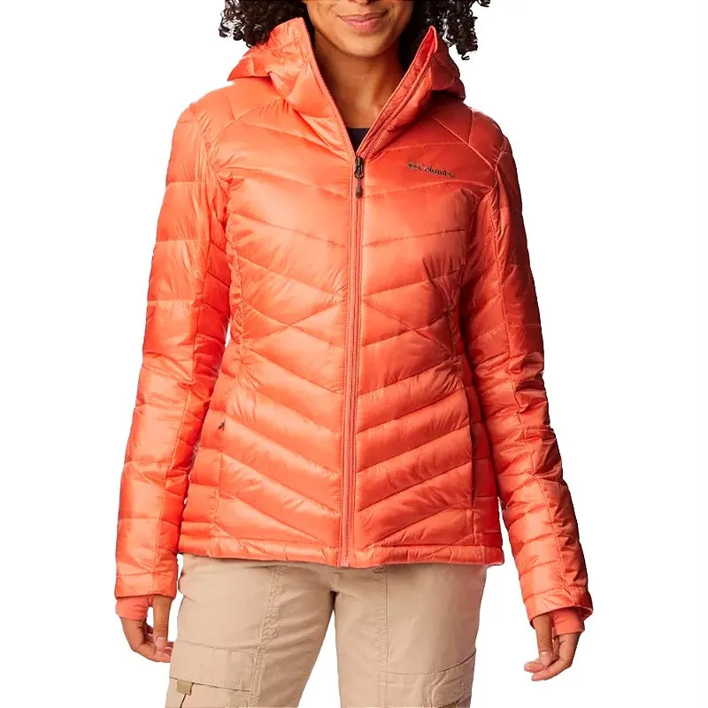Jaqueta Feminina Joy Peak com Capuz Faded Peach - Columbia