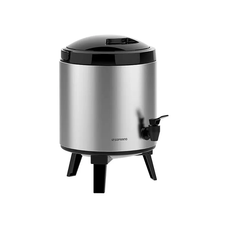 Botijão Palace 6L Inox Preto - Soprano