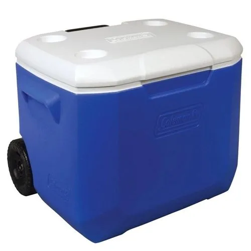 Caixa Térmica 60 QT (56,7 L) AZUL C/ RODAS - Coleman