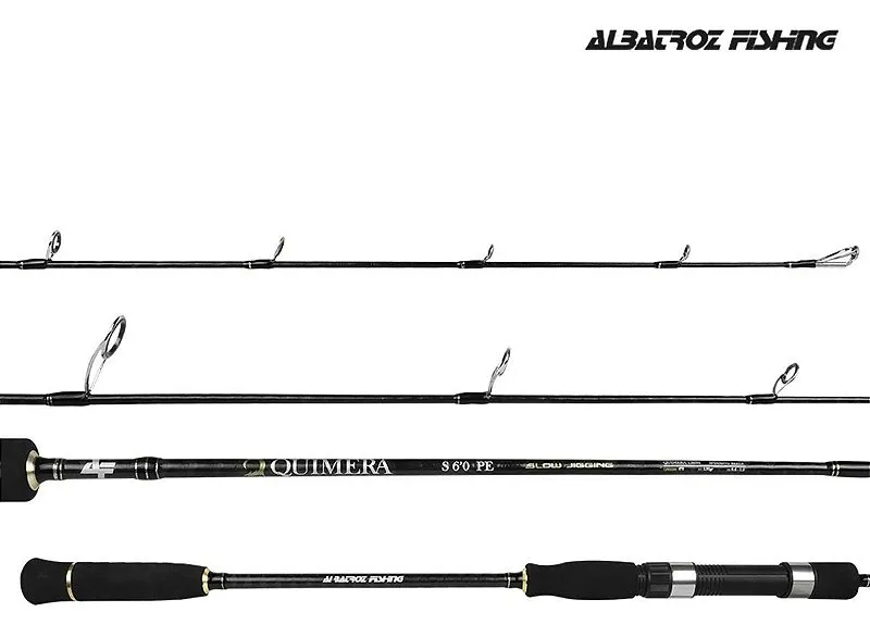 Vara Carretilha QUIMERA C 632 PE 3 JIG 200G 1+1