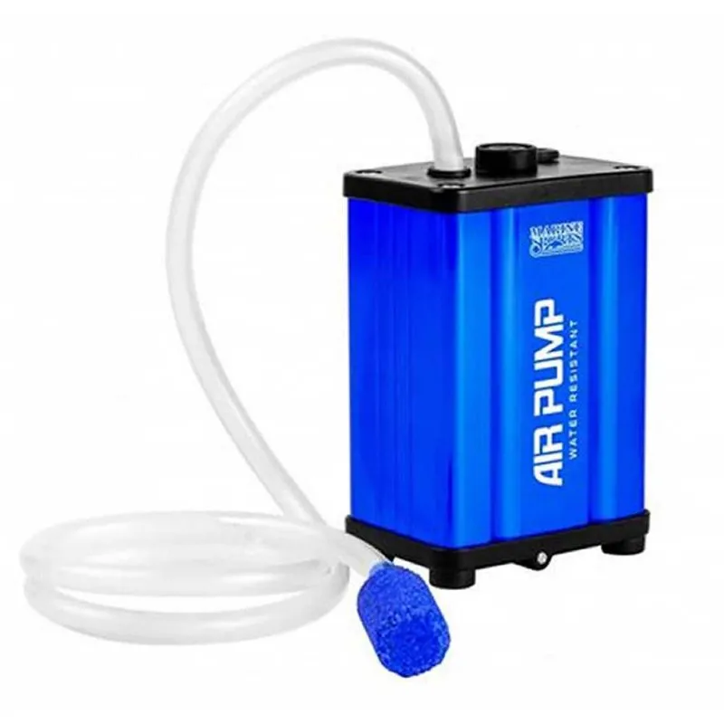 Aerador Ms Apwp-100 Air Pump Aluminio Anodizado 12v e 2 Pilhas AA 007077