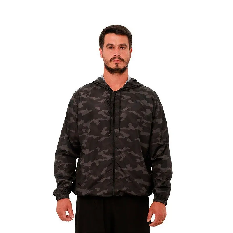 JAQUETA CORTA VENTO ORO CAMU GRAFITE G