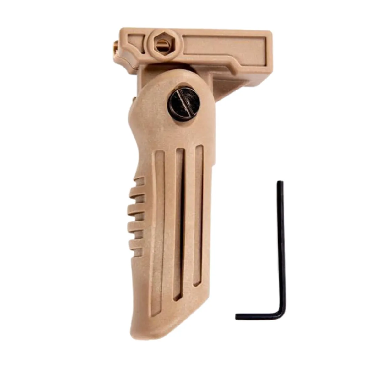 Front Grip Rebatível Tan - Airsoft