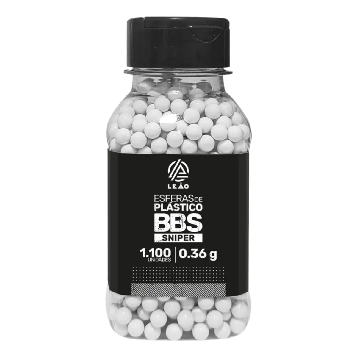 BBS 0.36g 1100 unidades Airsoft - Leão