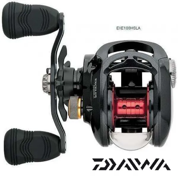Carretilha Daiwa Exceler 100 HSLA (Esquerda) - Um Luxo!