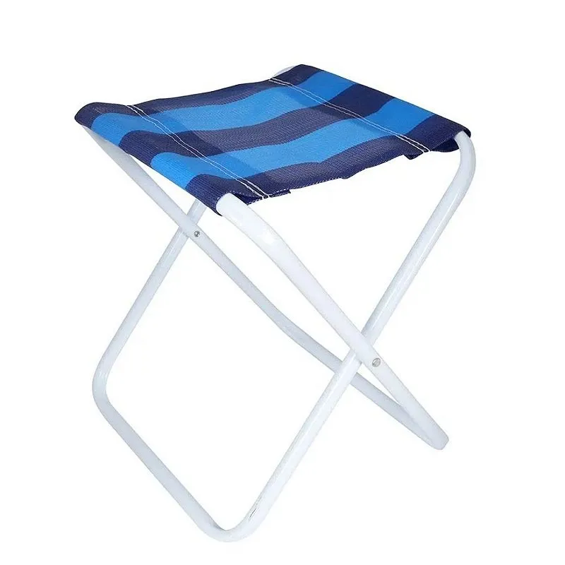 Banqueta Dobrável Camping Sem Encosto Ferro - Mor