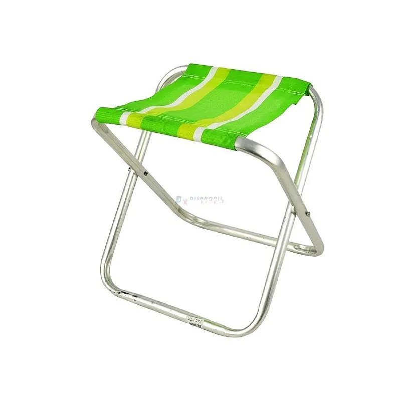 Banqueta Dobrável Camping Sem Encosto Aluminio - Mor