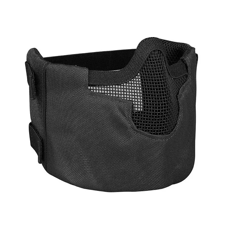 Máscara de Proteção Airsoft Evo Meia Face Preta