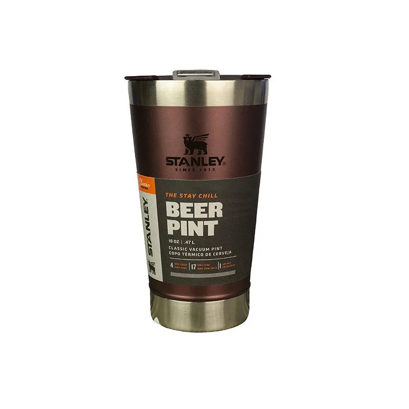 Copo Térmico Para Cerveja Inox Com Abridor de Garrafas Wine 473ml – Stanley