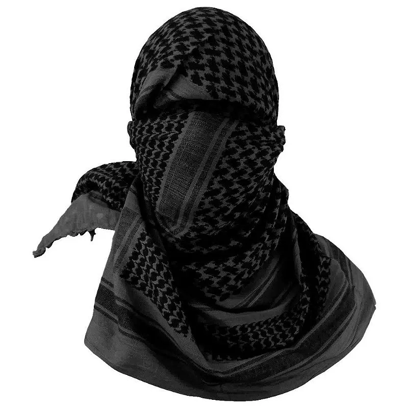 Shemag / Lenço Tático Preto - Nautika