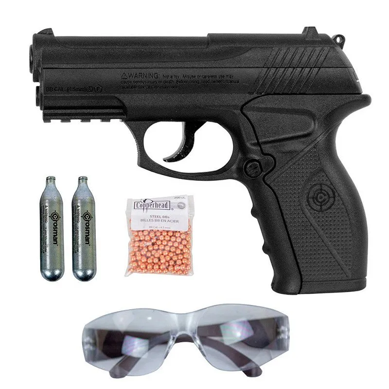 Pistola De Pressão Co2 P10KT C11 4.5mm - Crosman