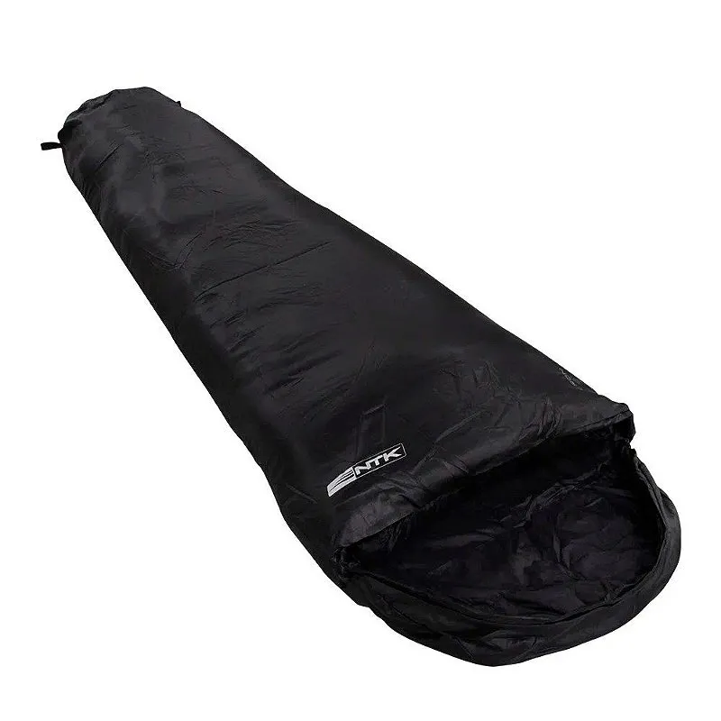 Saco De Dormir Sarcófago Micron X-Lite Preto 5°C à 8°C - Nautika