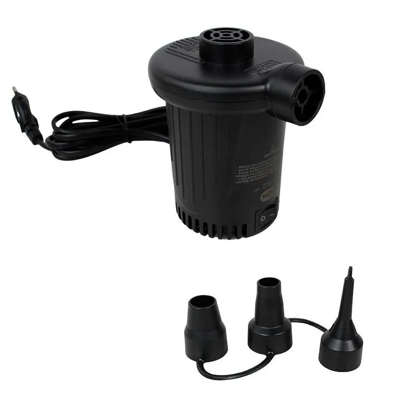 Inflador Elétrico 110v Para Infláveis 3 Bicos - Mor