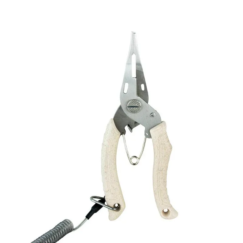 Alicate De Pesca LYQ1041 Bico Abre Anel / Corta Linha 17.5cm - Albatroz