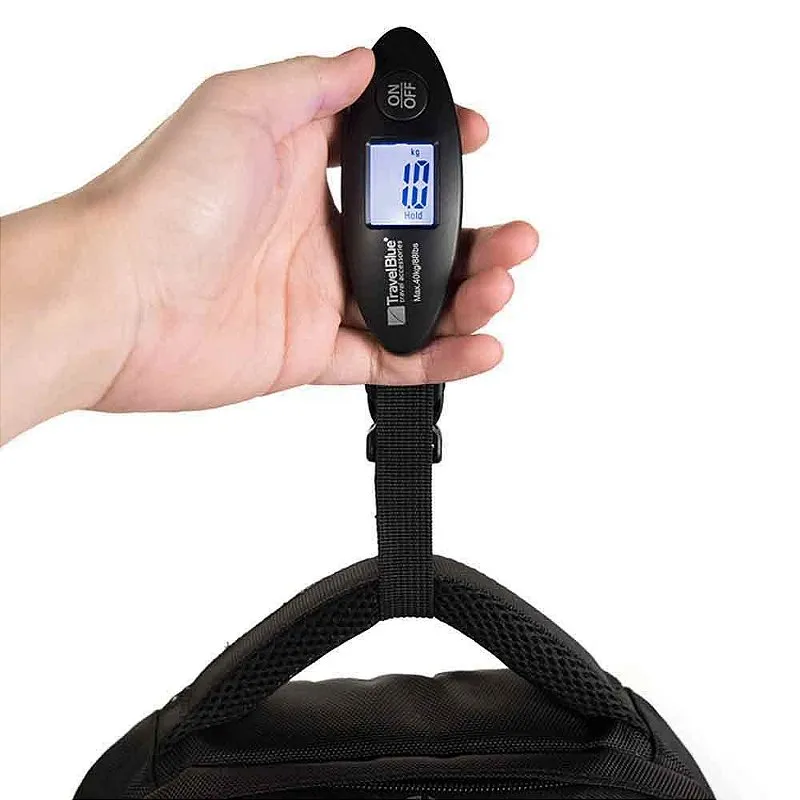 Balança Digital Travel Scales Até 40Kg - Travel Blue