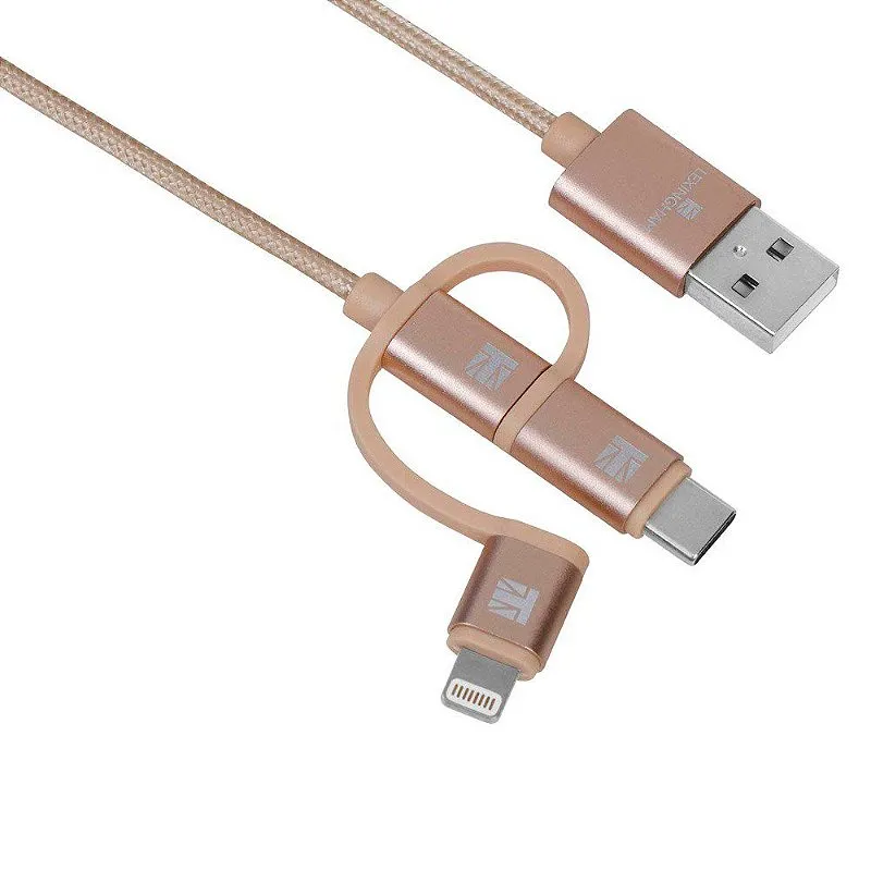 Conector Cabo Carregador Link Pro 3 Em 1 - Travel Blue