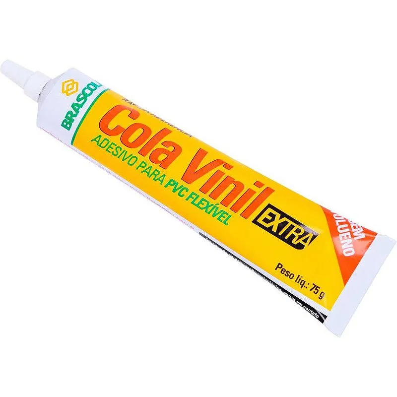 Adesivo Cola VinilExtra 75G Bisnaga - Brascola