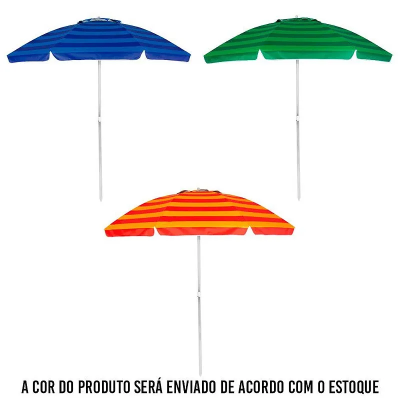 Guarda-Sol de Alumínio 2,40m Sortido - Mor