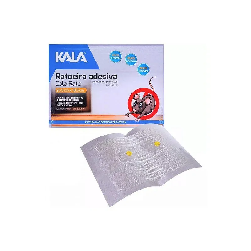 Ratoeira Adesiva Cola Rato - Kala