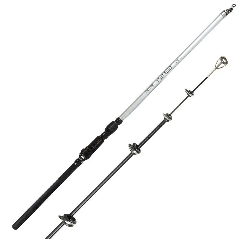 Vara Telescópica 5 Partes Fibra de Vidro TSG650 2405 2,40m - Tsuna