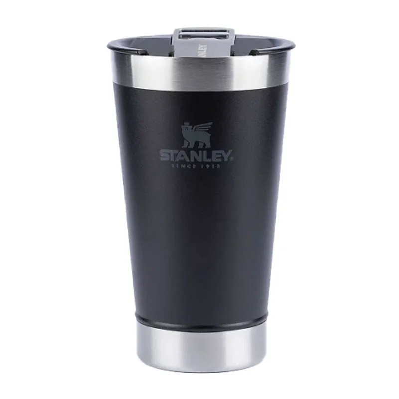Copo Térmico Stanley Inox Cerveja com Abridor Preto 473ml