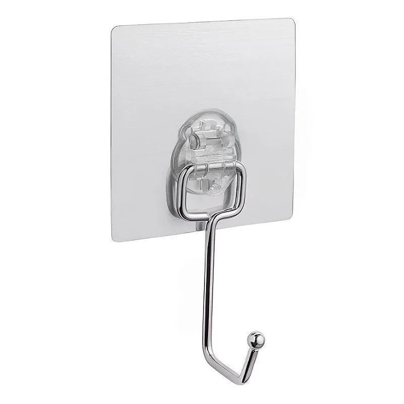 Cabide Aço Inox Fixação Adesiva - Kala