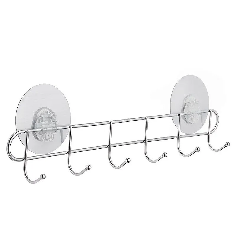 Cabideiro Aço Inox Fixação Adesiva - Kala