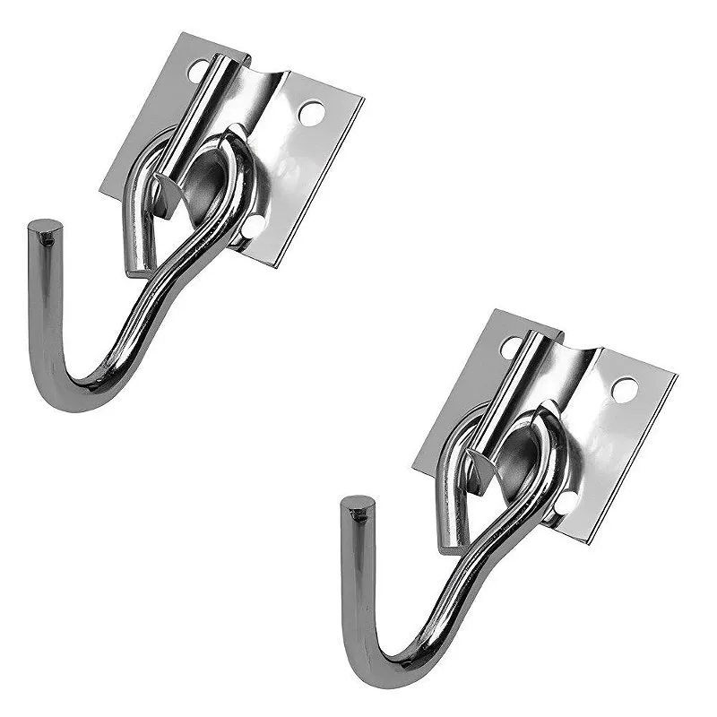 Gancho De Rede p Parafusar  c/2 - Pro Fácil