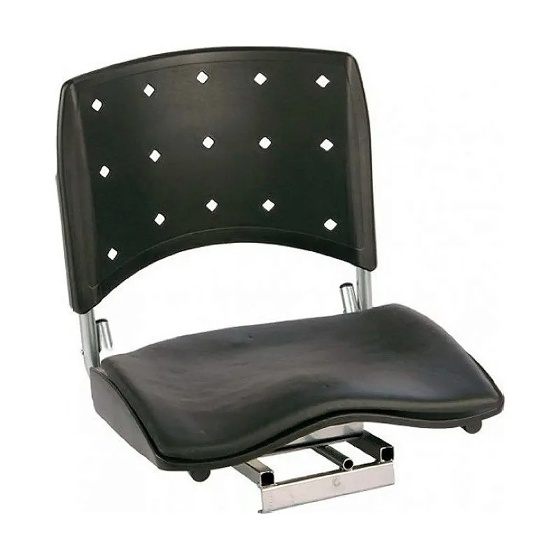 Banco Giratório Dobrável Com Assento Anatômico Estofado - Narciso