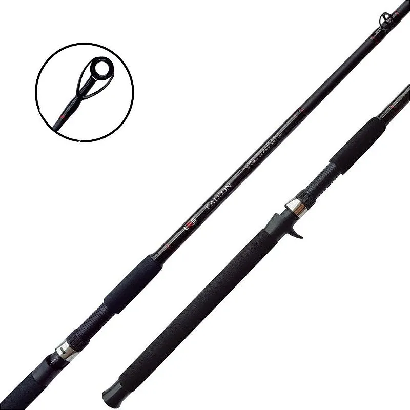 Vara Para Carretilha Falcon 2 Partes 2,10m 20-50lbs 60-100Gr - Lms rods