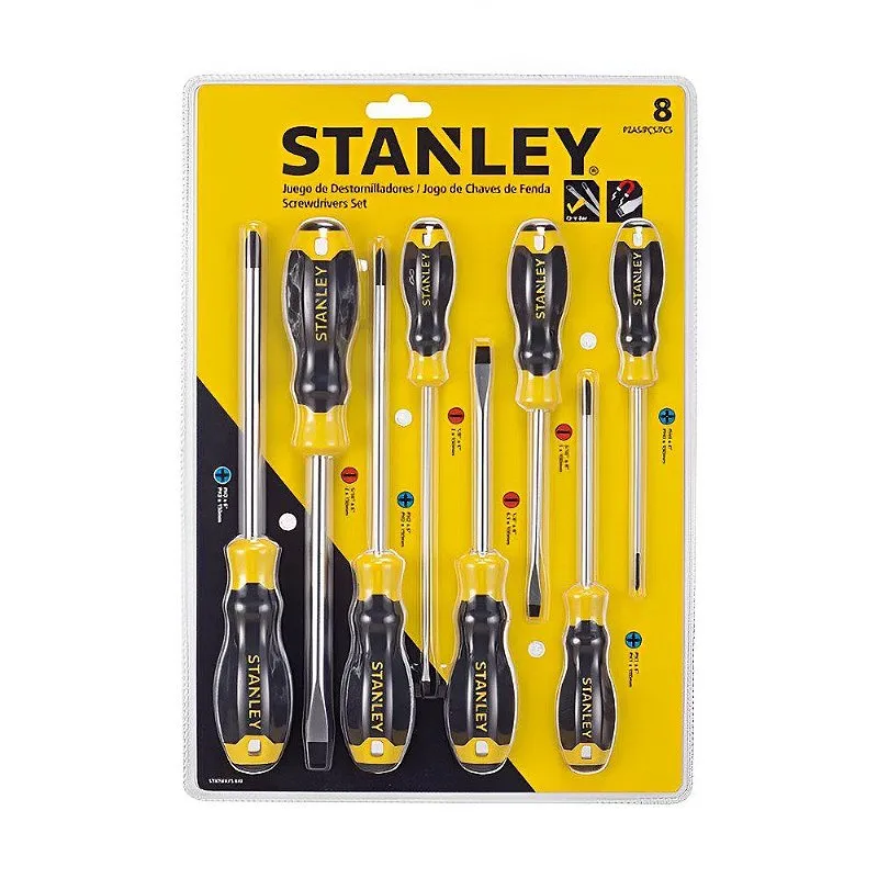 Jogo De Chave Emborrachada 8 Peças - Stanley