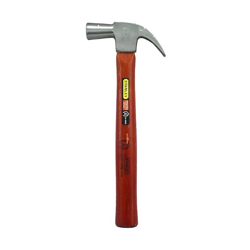 Martelo Ferradura 450G Cabo Madeira - Stanley