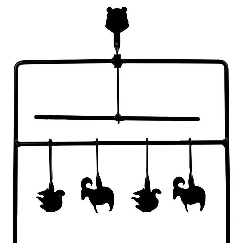Alvo Para Carabina De Pressão Cavalete 5 Pêndulos - Dispropil