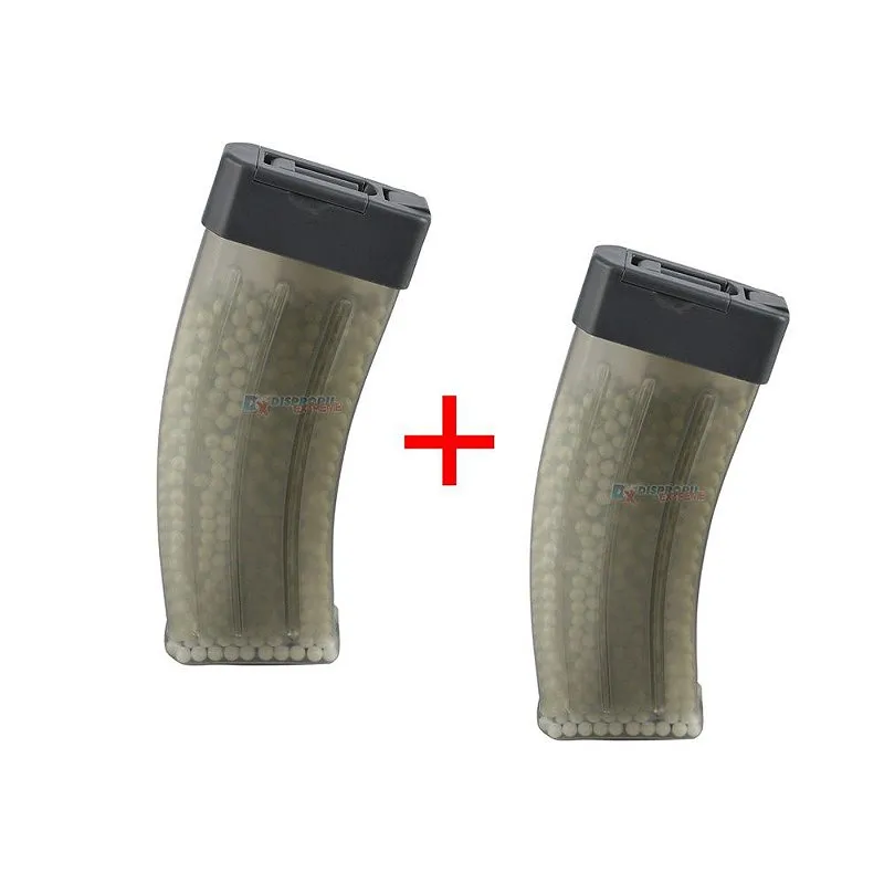 Kit Dois Magazines Airsoft 2000BBs - Crosman