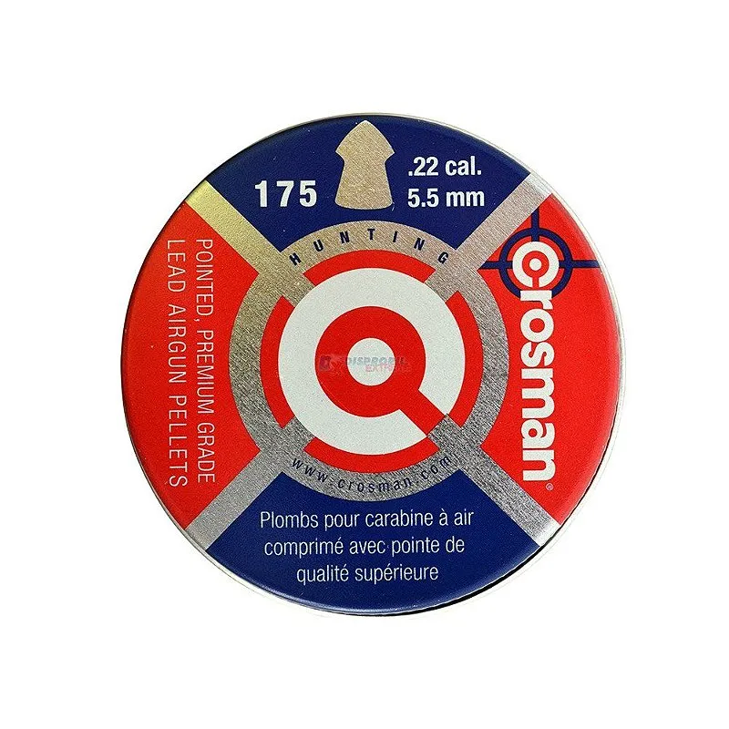 Chumbinho Hunting 5.5mm 175un. - Crosman