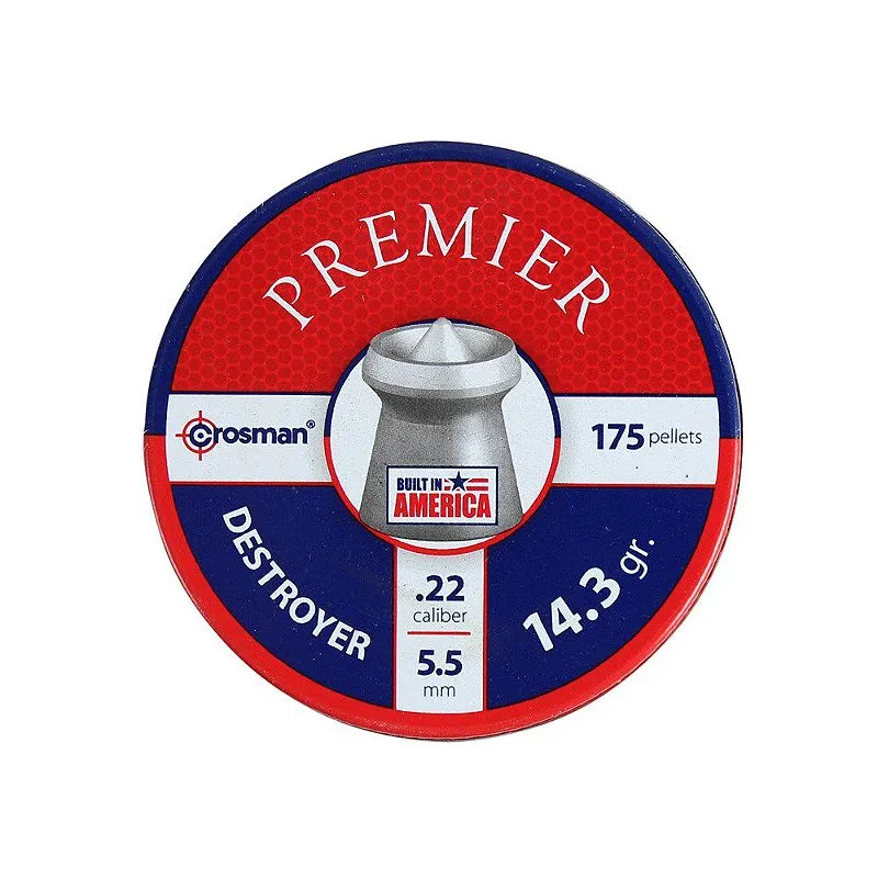 Chumbinho Destroyer Premier 5.5mm 175un. - Crosman