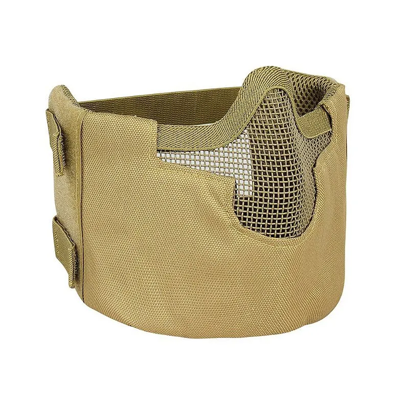 Máscara de Proteção Airsoft Evo Meia Face Tan