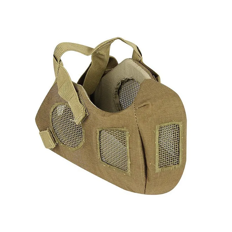Máscara de Proteção Airsoft QGK Conquerors CS Tactical Tan