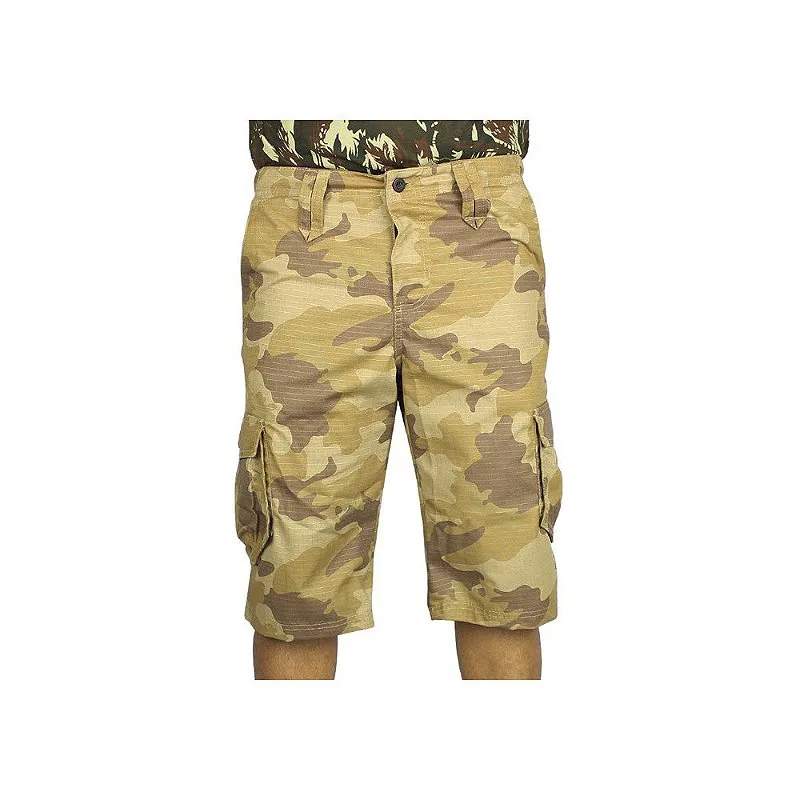 Bermuda Tática Cargo Army Camuflada Deserto N° 36 - Treme Terra