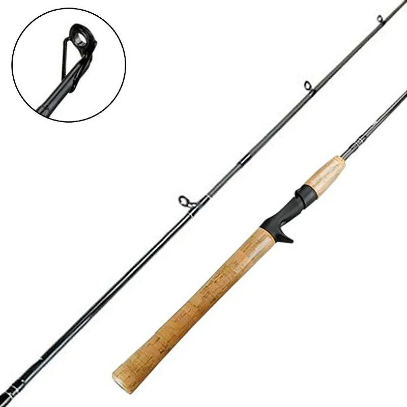 Vara Para Carretilha 2 Partes Pro Staff C I Carbono Tubular - Albatroz