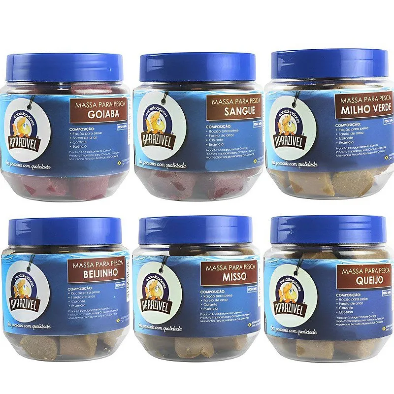 Massa Para Pesca Em Pote 160gr - Aprazível