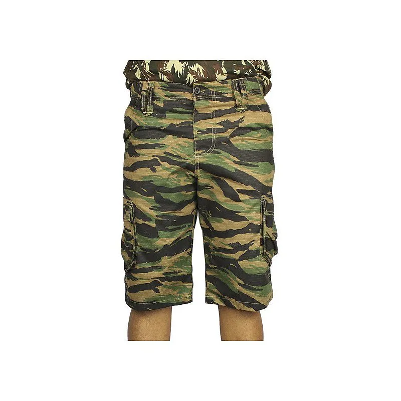 Bermuda Cargo Army Camuflada Selva N° 40 - Treme Terra