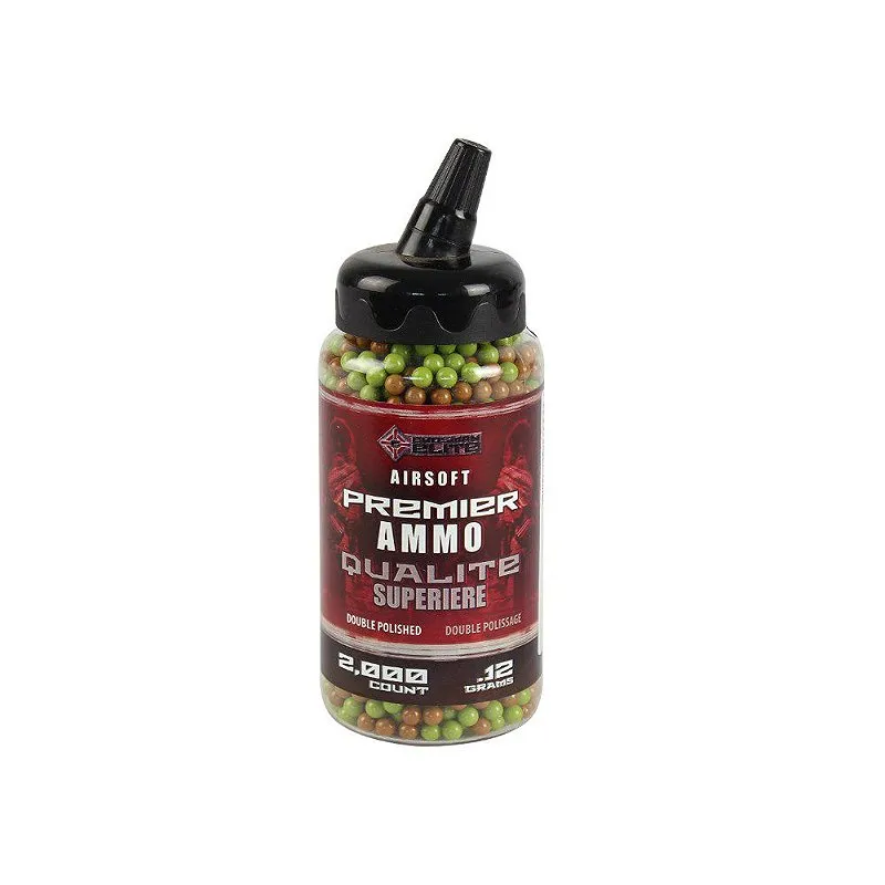 BBs Airsoft Munição Plástica Crosman Premier AMMO 0.12g 2000un.