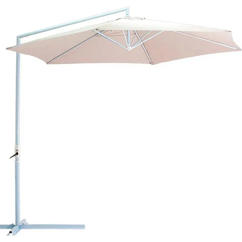 Ombrelone Alumínio Lateral Malibu Ø3m Com Base - Mor