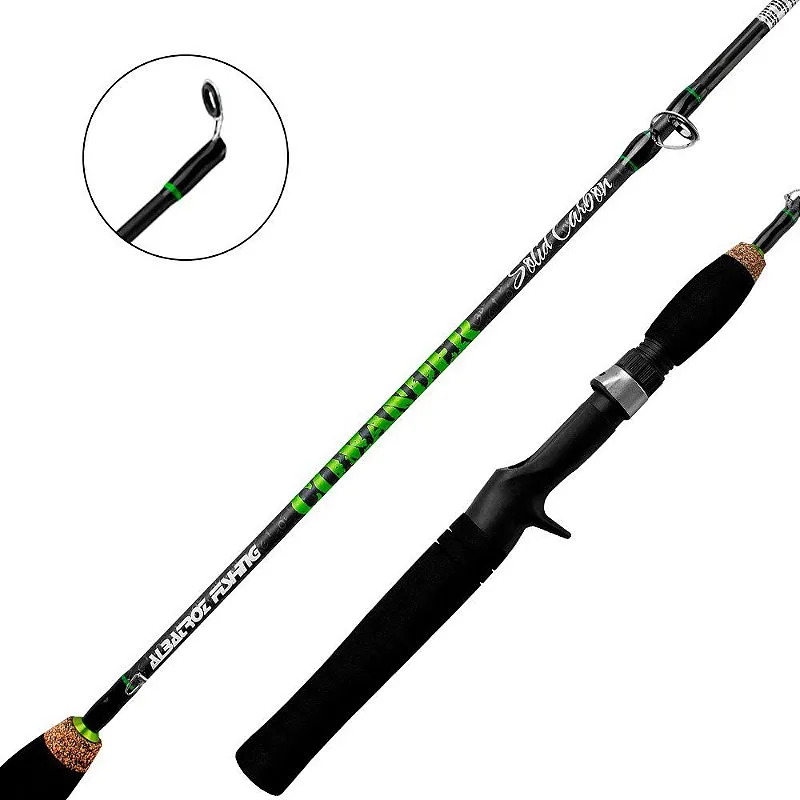 Vara Para Carretilha Comander Carbono Maciço - Albatroz