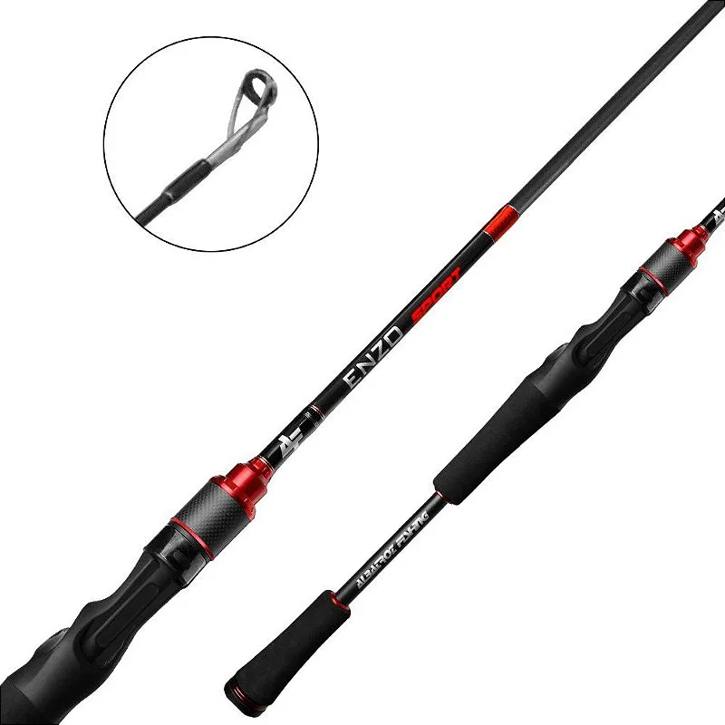 Vara Para Carretilha 601 Enzo Sport 1.80m Carbono Tubular - Albatroz